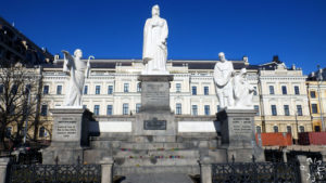 Fürstin Olga, Apostel Andreas und die heiligen Kyrill und Method