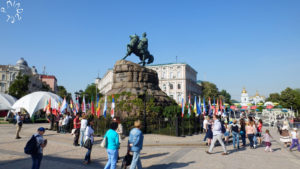 Eurovision-Fanmeile auf dem Sophienplatz. Bildrechte: Pavlo Miadzel